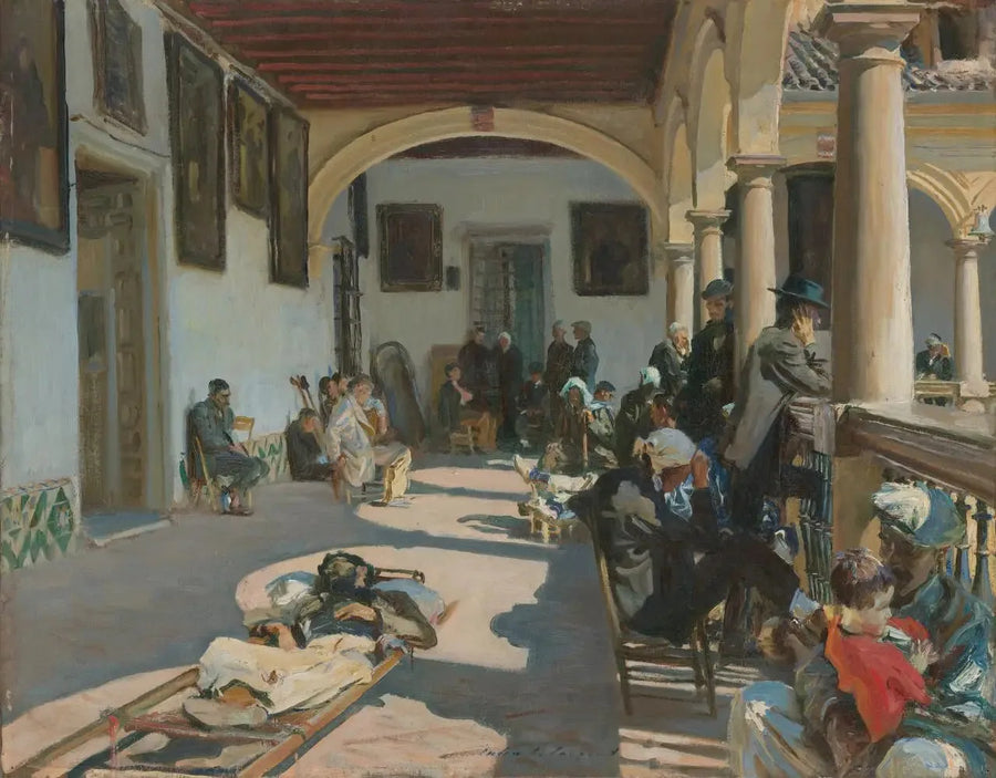 Granada Hastanesi - John Singer Sargent