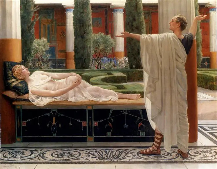 Horace ve Lydie - John Collier