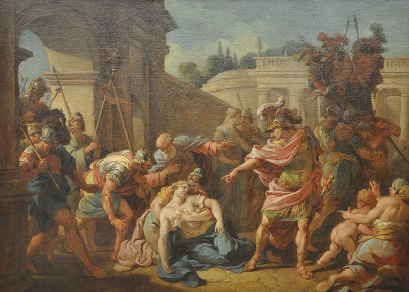 Horace kardeşine vurdu - Louis Jean François Lagrenée