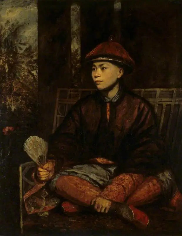 Huang Ya Dong (Wang-Y-Tong) (yaklaşık 1753 doğumlu - İngiltere'de 1770/76 yıllarında aktif) - Joshua Reynolds