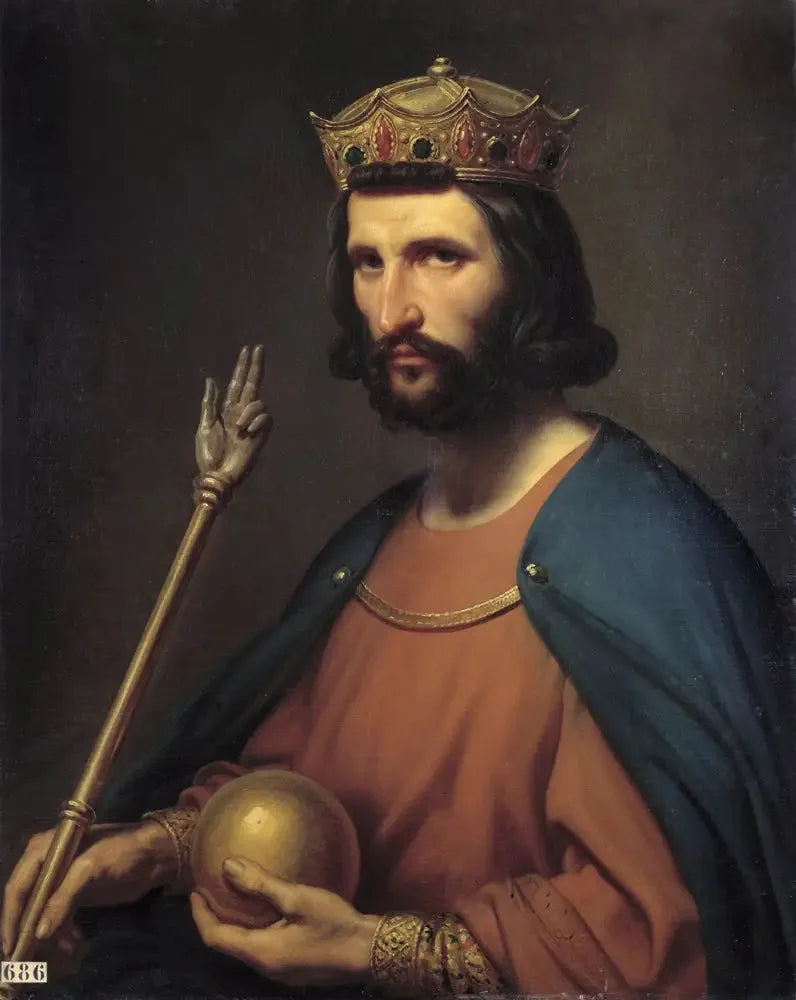 Hugues Capet, Fransa Kralı (942-996) - Charles de Steuben