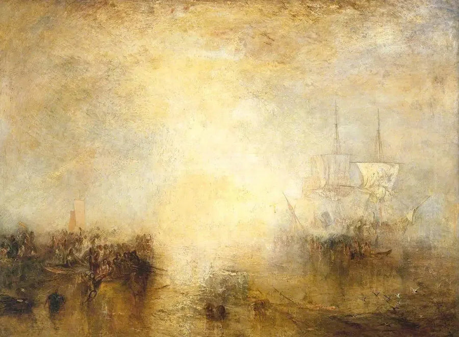 ‘Yaşasın! Balina Avcısı Erebus! Bir Balık Daha!’ - J. M. W. Turner