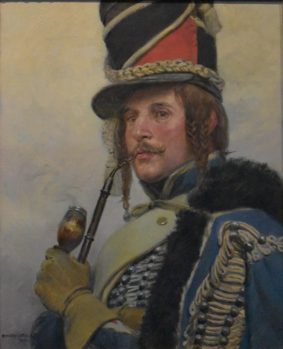 Tütsü içen süvari - Édouard Detaille