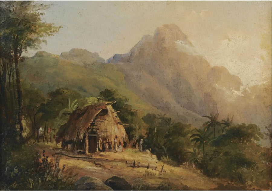Dağ manzarasında bir kulübe, Galipan - Camille Pissarro