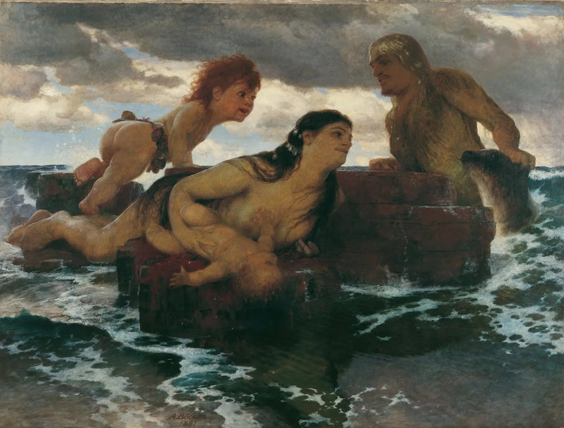 Deniz İdyosu - Arnold Böcklin