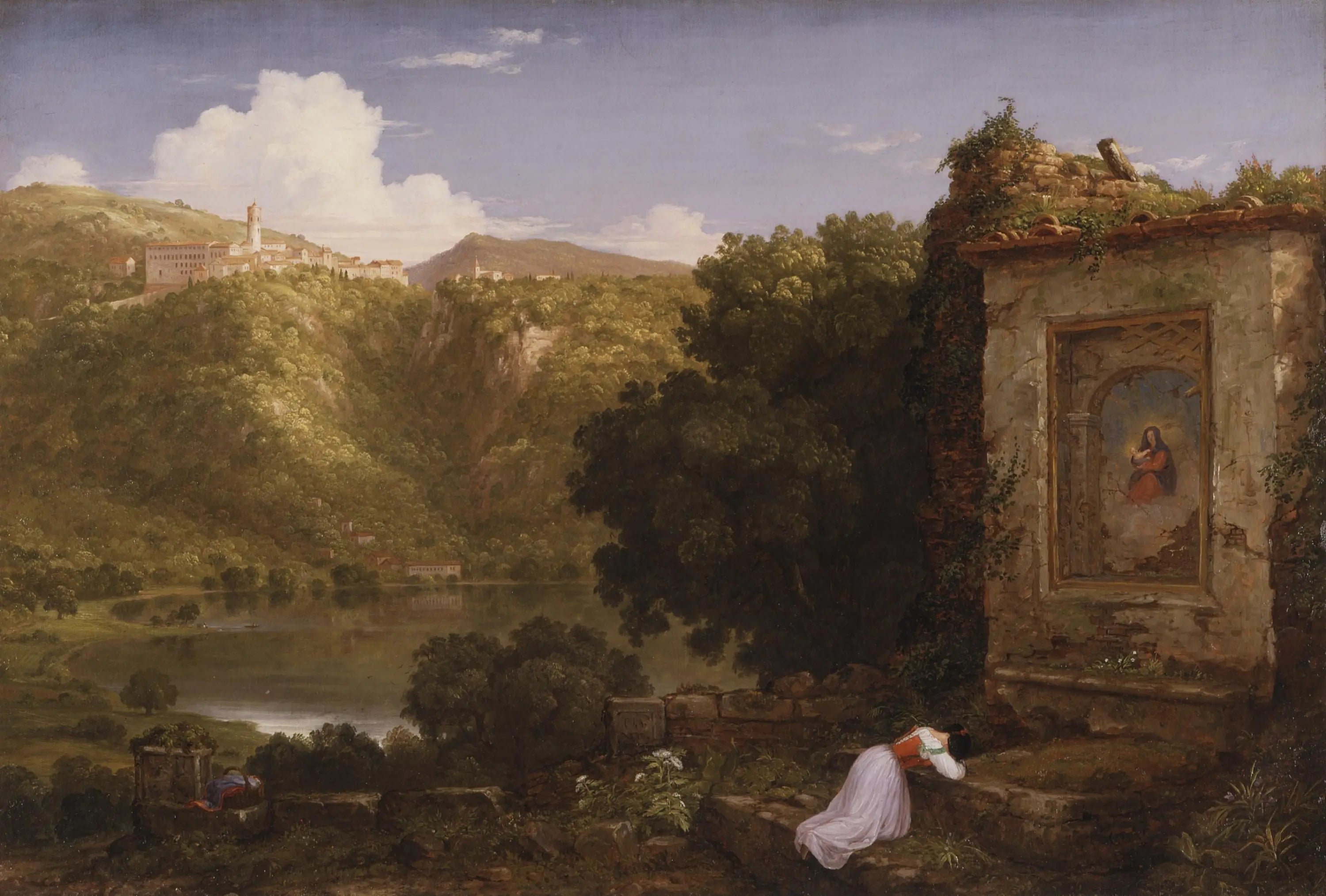 II Penseroso - Thomas Cole - Alpha Reproduction