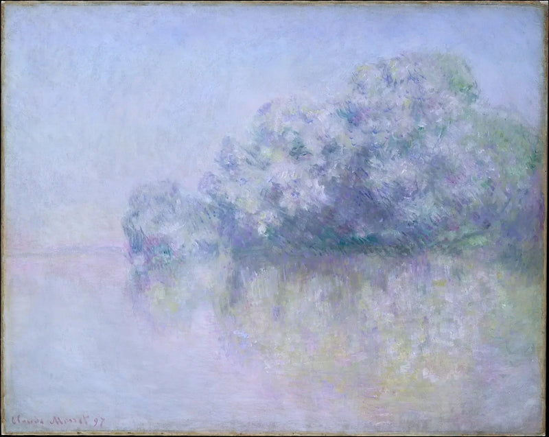 Vernon yakınlarında Isırgan Adası - Claude Monet