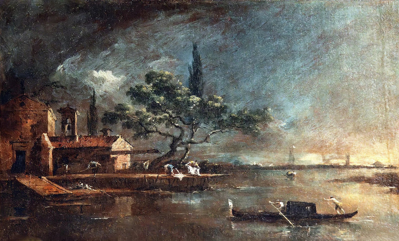 İle d'Ancône - Francesco Guardi