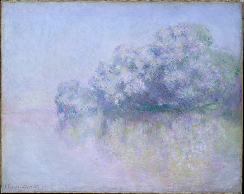 Vernon yakınlarındaki Isırgan Adası, Met W1491 - Claude Monet
