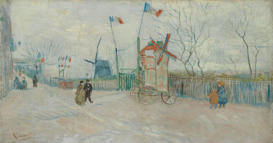 İki Kardeş Sokağı - Vincent van Gogh