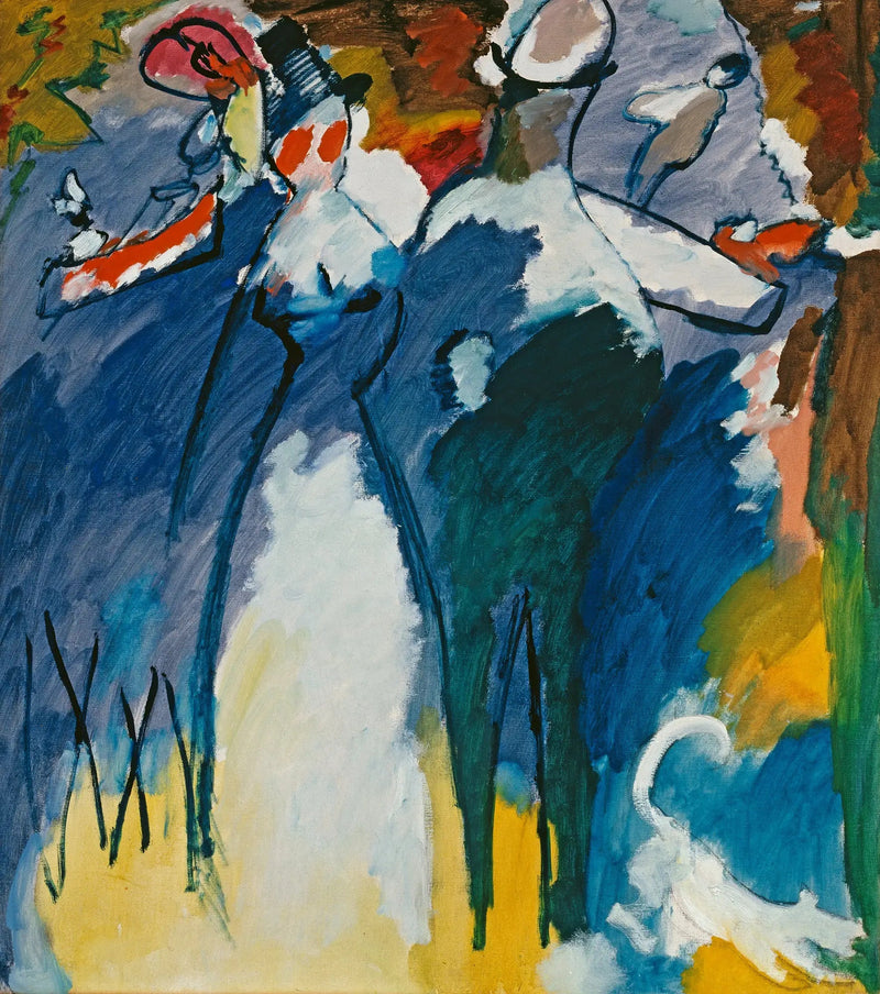 Baskı VI (Pazar) - Vassily Kandinsky
