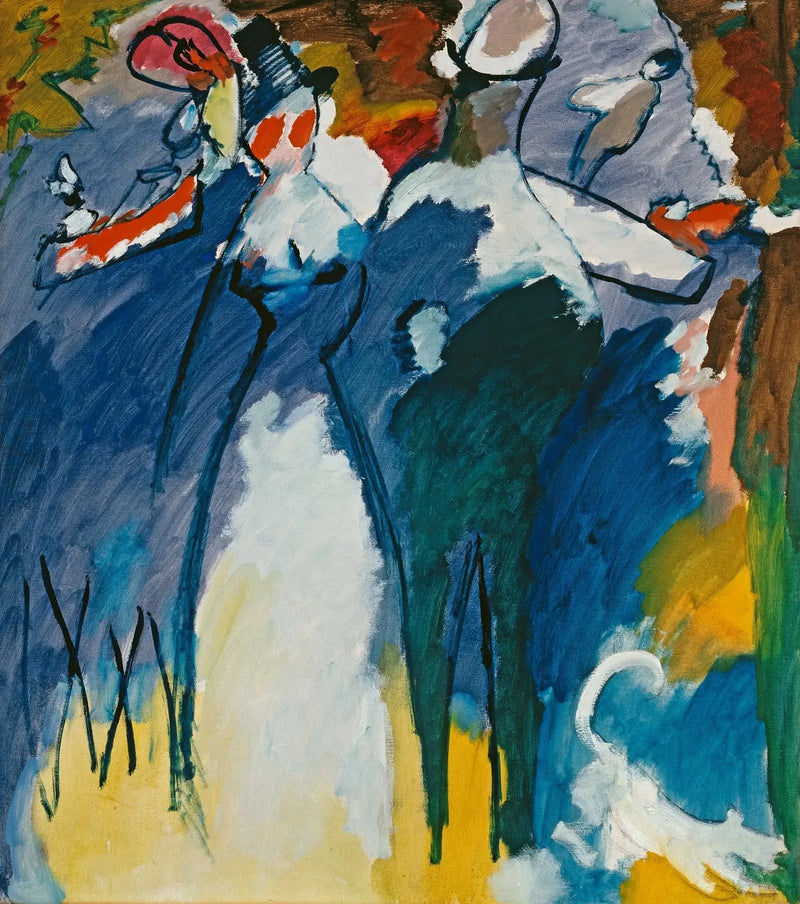 Baskı VI (Pazar) - Vassily Kandinsky