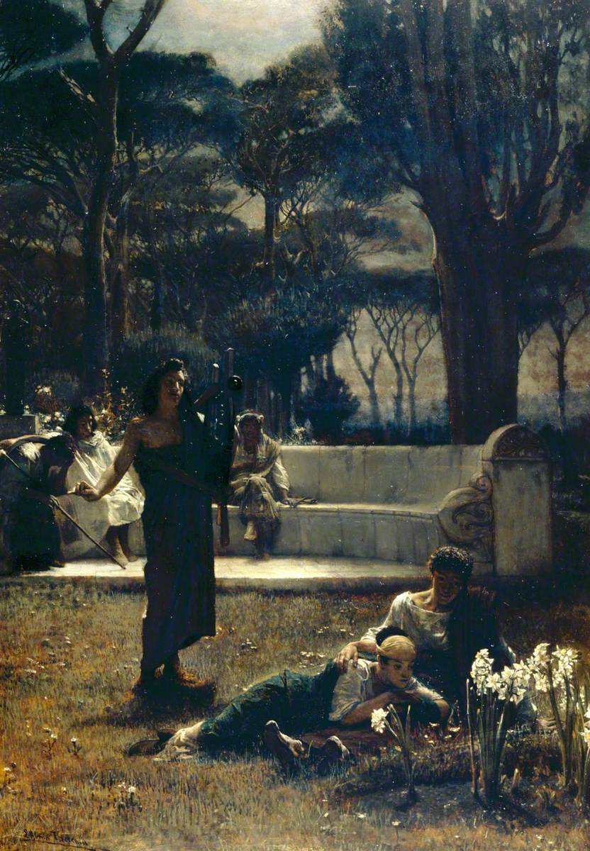 Improvisateur - Lawrence Alma-Tadema