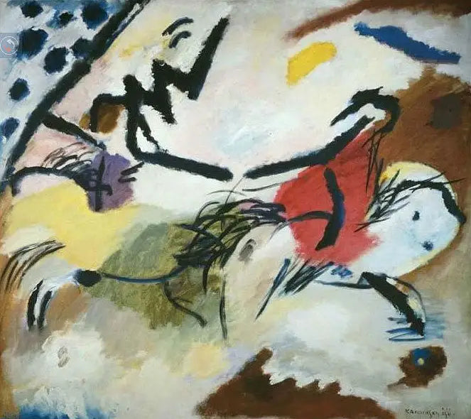 Doğaçlama 20 - Vassily Kandinsky