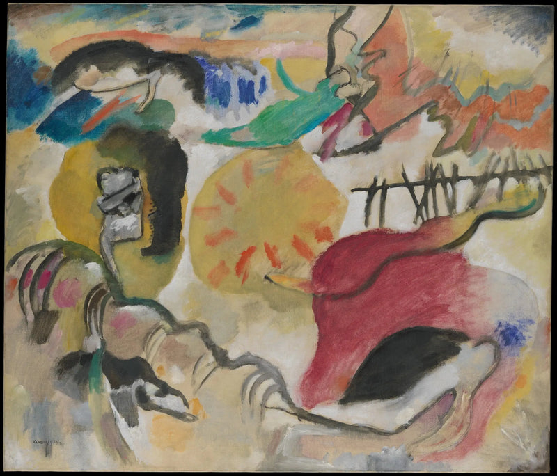 Doğaçlama 27 (Aşk Bahçesi II) - Vassily Kandinsky