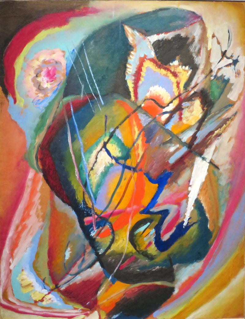 Başlıksız İyimserlik III - Vassily Kandinsky