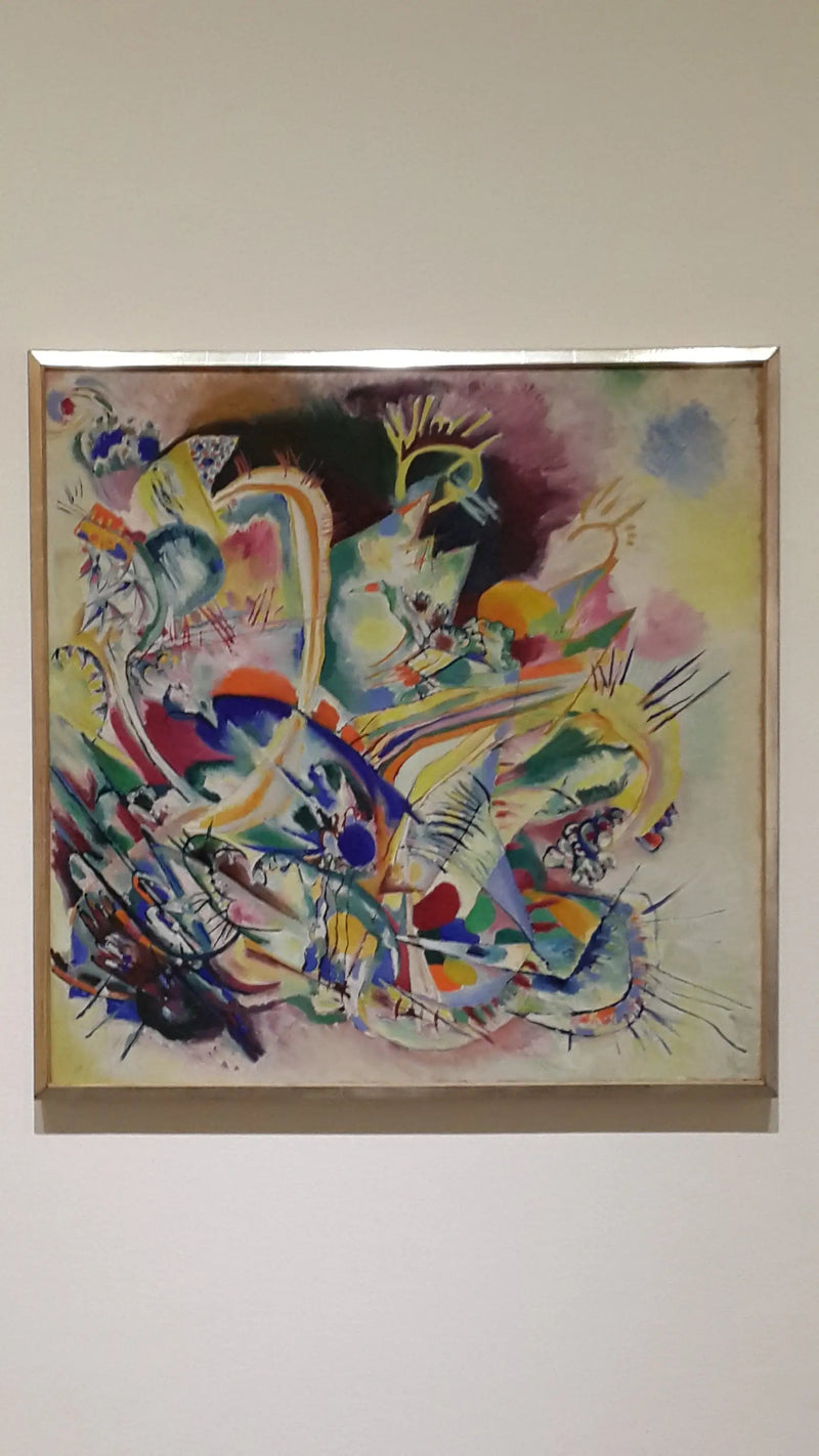 Başlıksız İyimserlik - Vassily Kandinsky