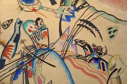 Improvisation - Vassily Kandinsky image 1 copie peinte à la main à l’huile