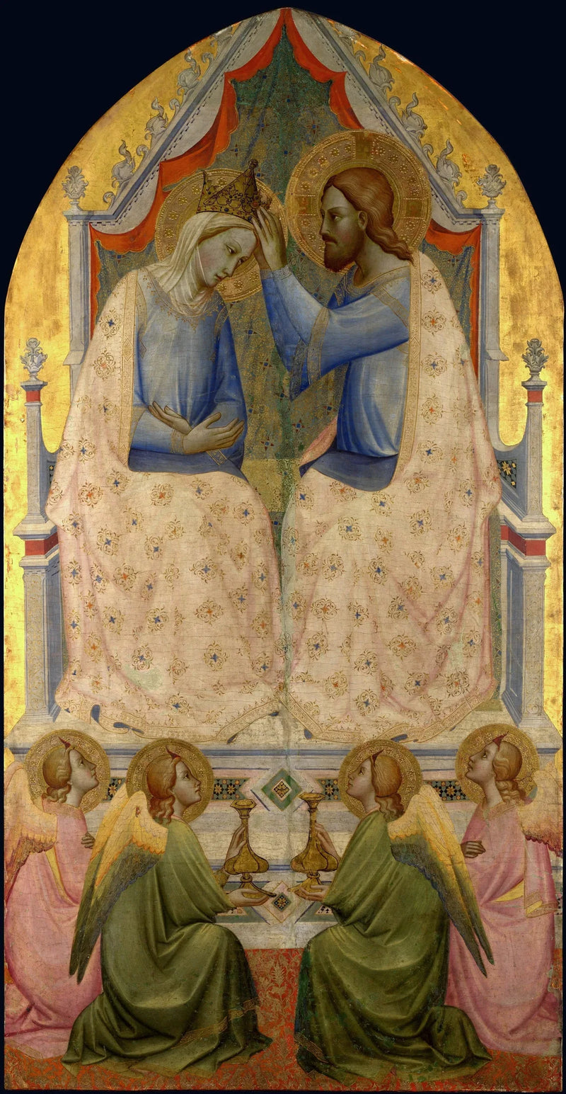 İnkoronasyon de la Vierge - Agnolo Gaddi