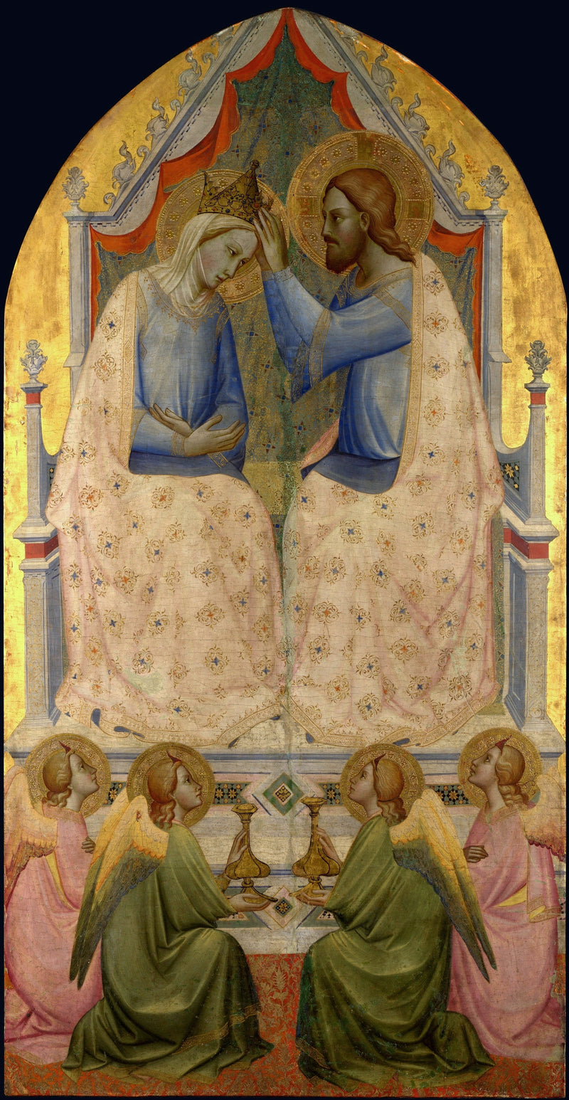 İnkoronasyon de la Vierge - Agnolo Gaddi