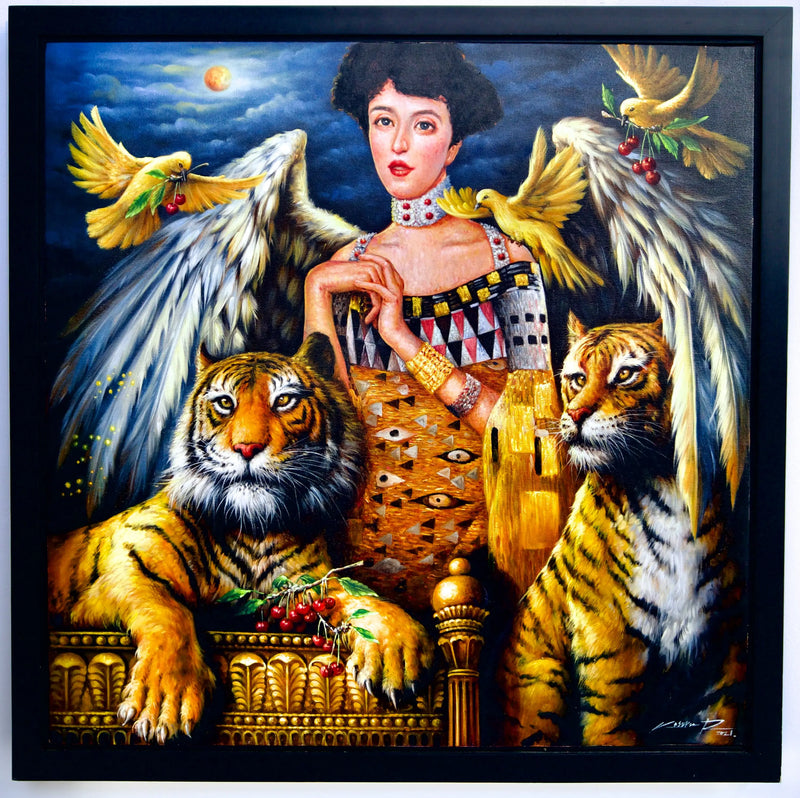 Adele Bloch-Bauer'in İlhamı | 80x80 cm