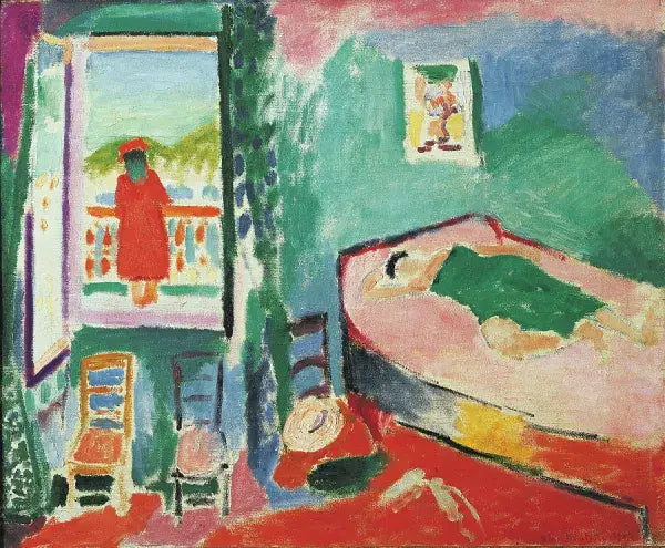 Collioure İç Mekanı (Uykusuzluk) - Henri Matisse