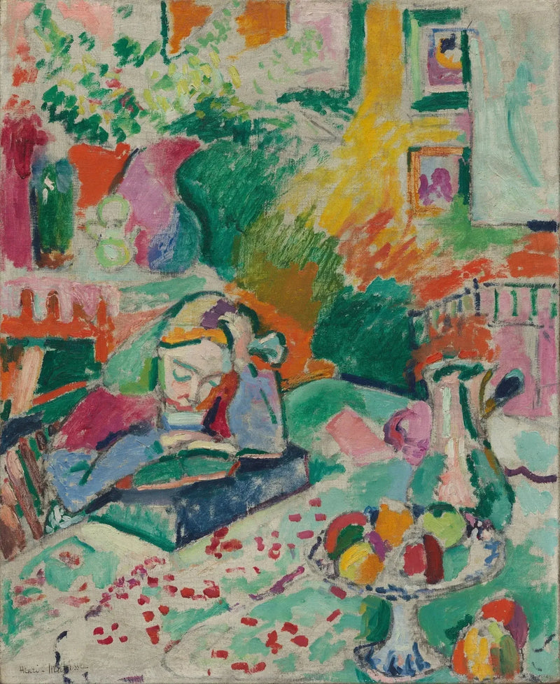 Kız Çocuğu İç Mekan - Henri Matisse