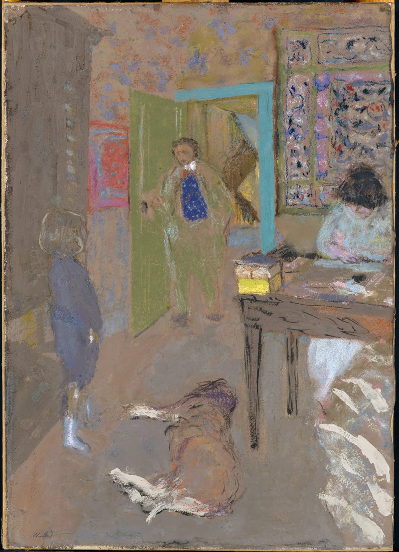 Saint-Jacut İç Mekanı - Édouard Vuillard