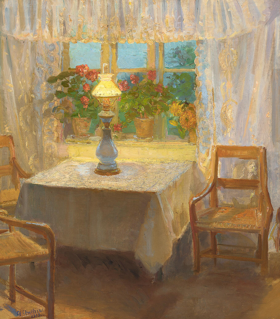 İç Mekan. - Anna Ancher