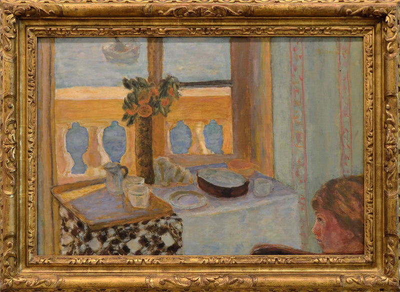 Balkonlu İç Mekan - Pierre Bonnard