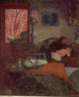 İç Mekan Anne ve Çocuk ile - Édouard Vuillard