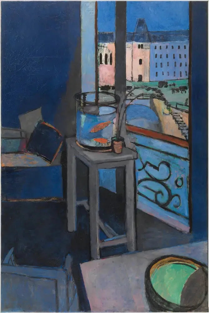 İç mekan, kırmızı balık kasesi - Henri Matisse