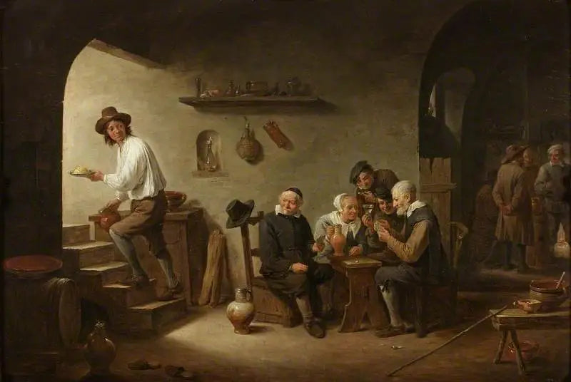 Bir meyhane içi - David Teniers le Jeune