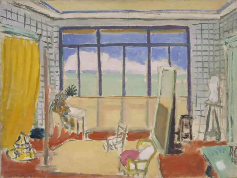 Nice'deki Atölye İçi - Henri Matisse