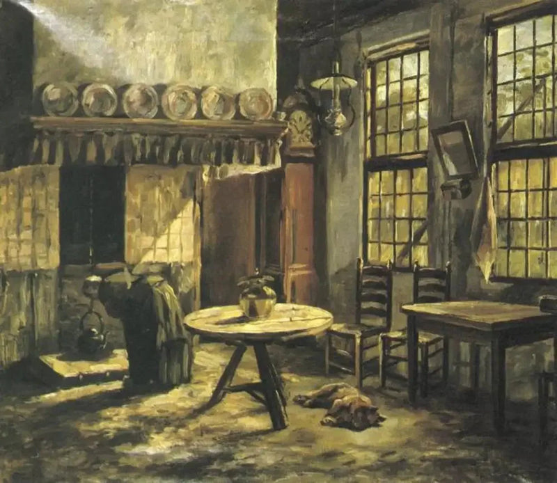 Achterhoek'te Şömineli Tarım Evi - Piet Mondrian