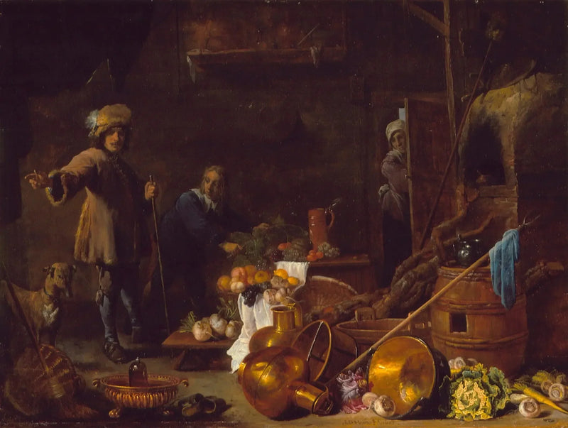Mutfak içi - David Teniers le Jeune