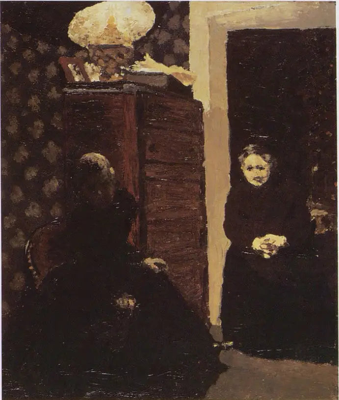 İç Mekan, Akşam Efekti - Édouard Vuillard