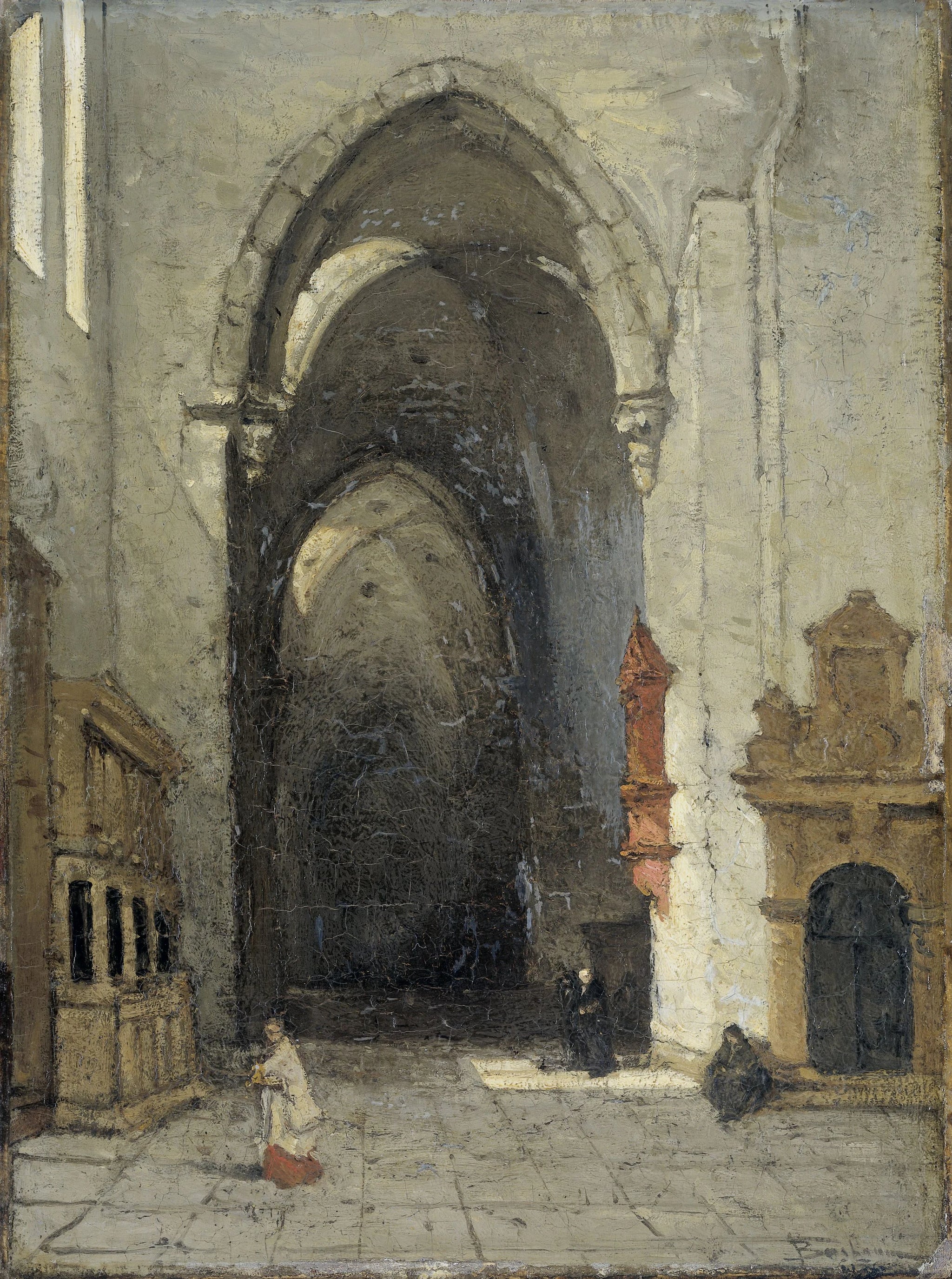Intérieur de l'église cathédrale de Trèves - Johannes Bosboom