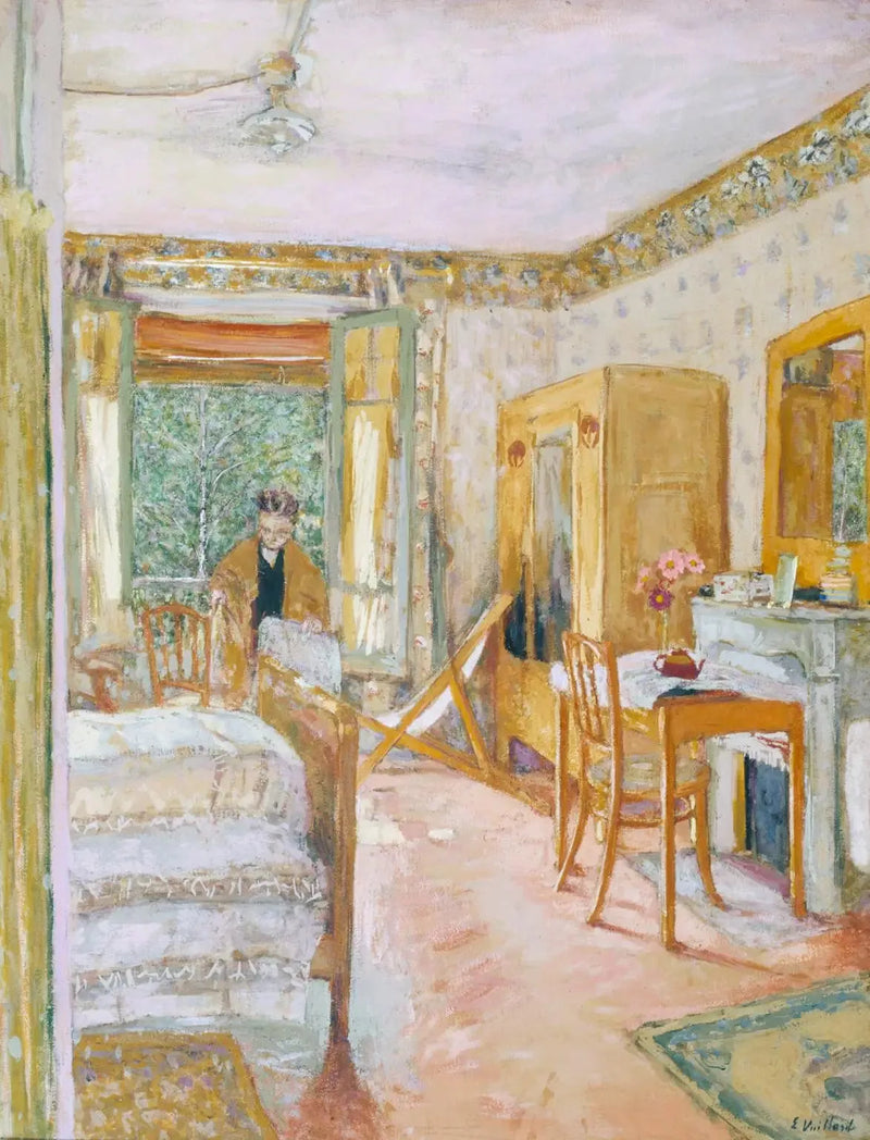 Güneşli İç Mekan - Édouard Vuillard