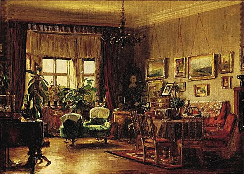 İç Mekan. - Peder Severin Krøyer