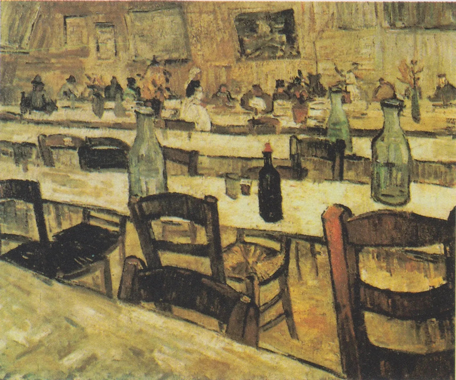 Arles'te bir restoranın içi - Vincent van Gogh