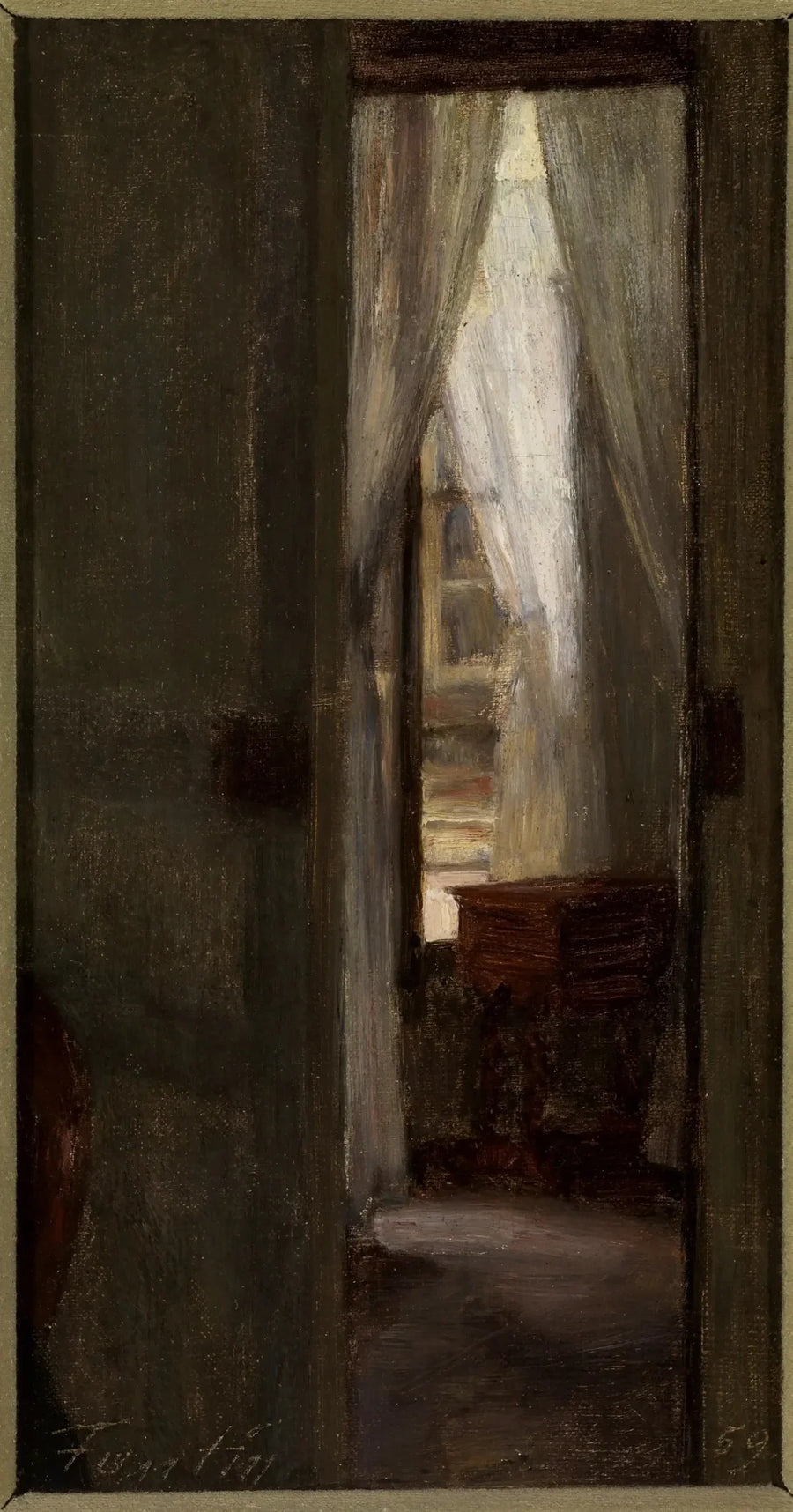 İç Mekan, Beaune Caddesi - Henri Fantin-Latour