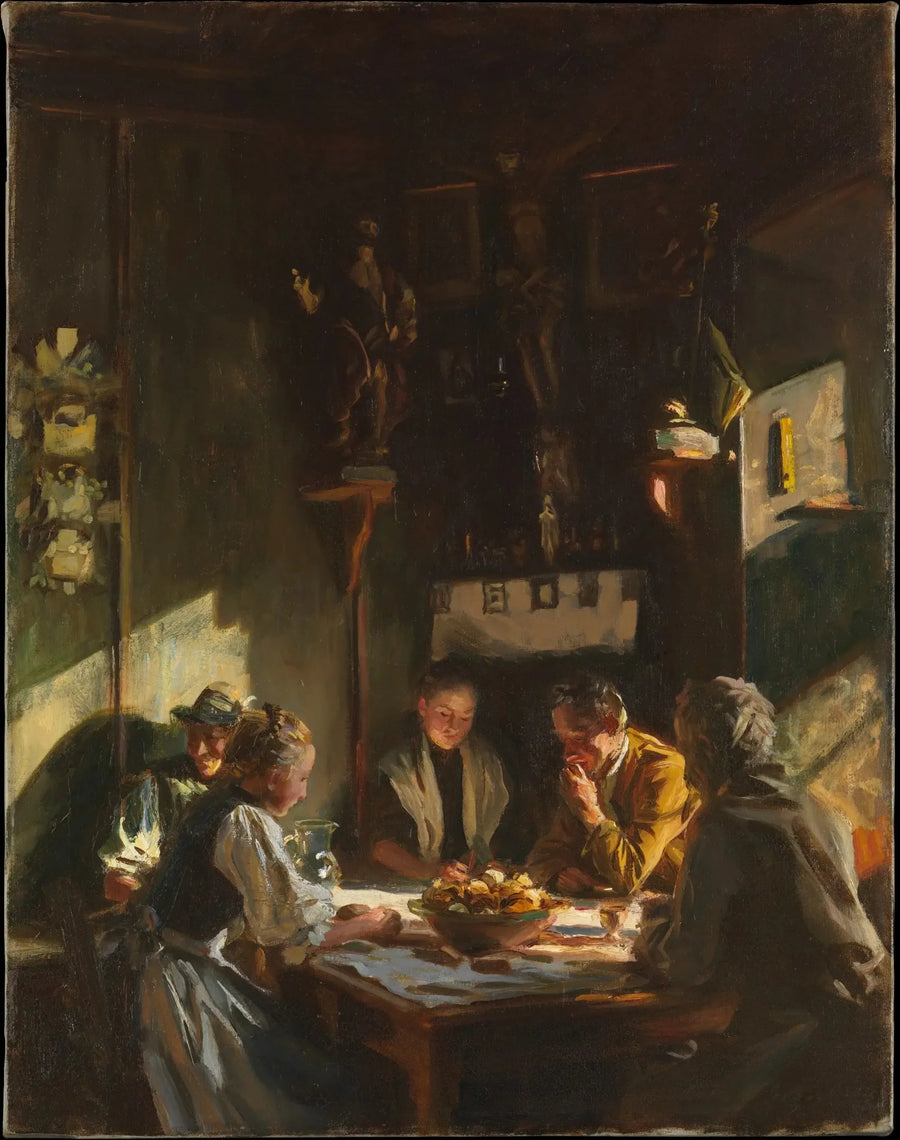 Tirol İç Mekanı - John Singer Sargent