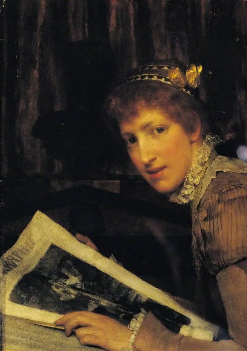 Durduruldu – Bir kadın güzelliği türü - Lawrence Alma-Tadema