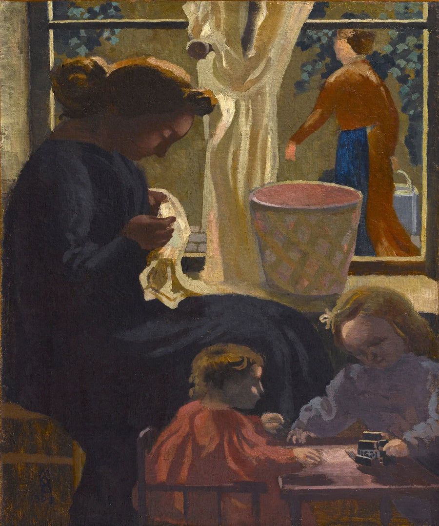 Mahremiyet veya Pencere Dikişçisi - Maurice Denis