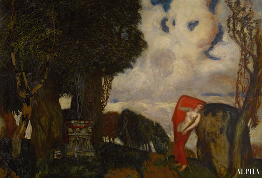 Iphigénie à Aulis - Franz Von Stuck Reproductions de tableaux à la peinture à l’huile
