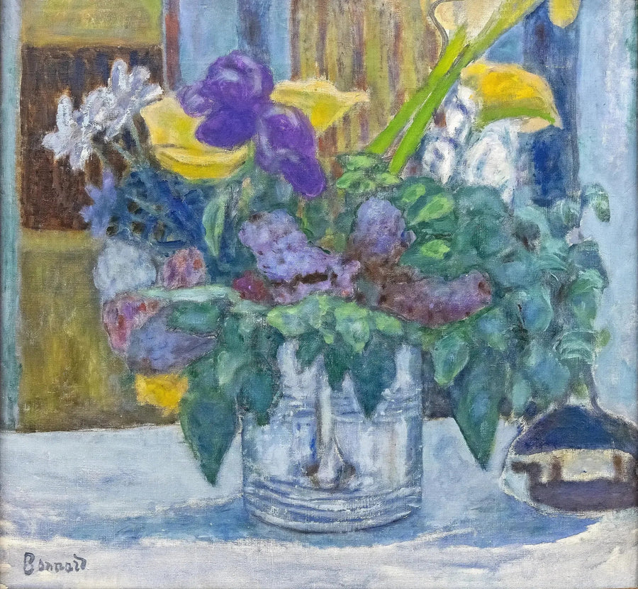 Iris ve Leylak - Pierre Bonnard