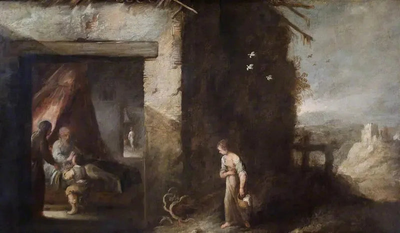 İsa'nın Yakup'u kutsaması - Bartolomé Esteban Murillo