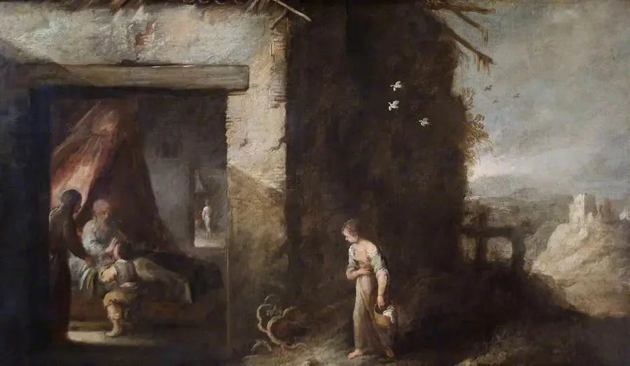 İsa'nın Yakup'u kutsaması - Bartolomé Esteban Murillo