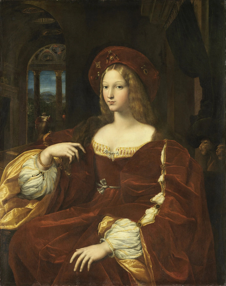 Portrait de Doña Isabel de Requesens, 1518 – Raphaël et Giulio Romano